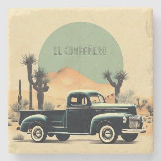 Desert Nocturne Voyage Steinuntersetzer