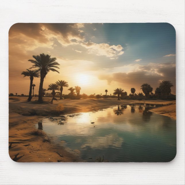 Desert Oasis Mousepad (Vorne)