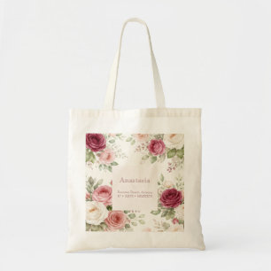 Desert Rose Kollektion — Vintage Floral  Tragetasche