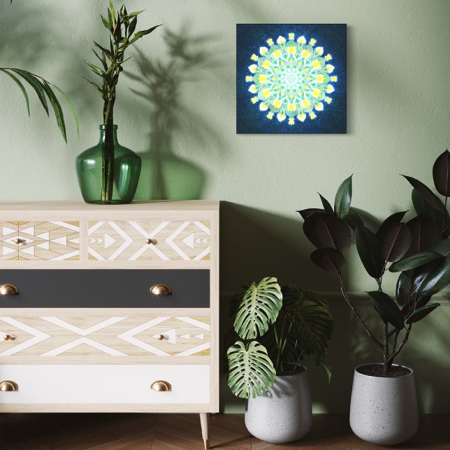 “Desert Rose Nocturne” Leinwanddruck (Von Creator hochgeladen)