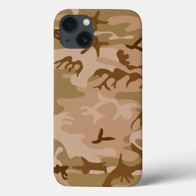 Desert Sand Camouflage Xtreme Tough iPhone 8/7 Hül Case-Mate iPhone Hülle (Rückseite)