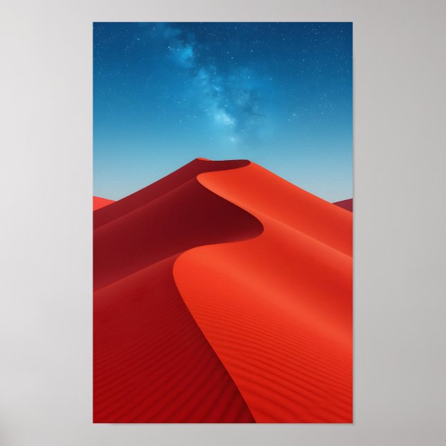 Desert Sand Dune Poster (Vorne)