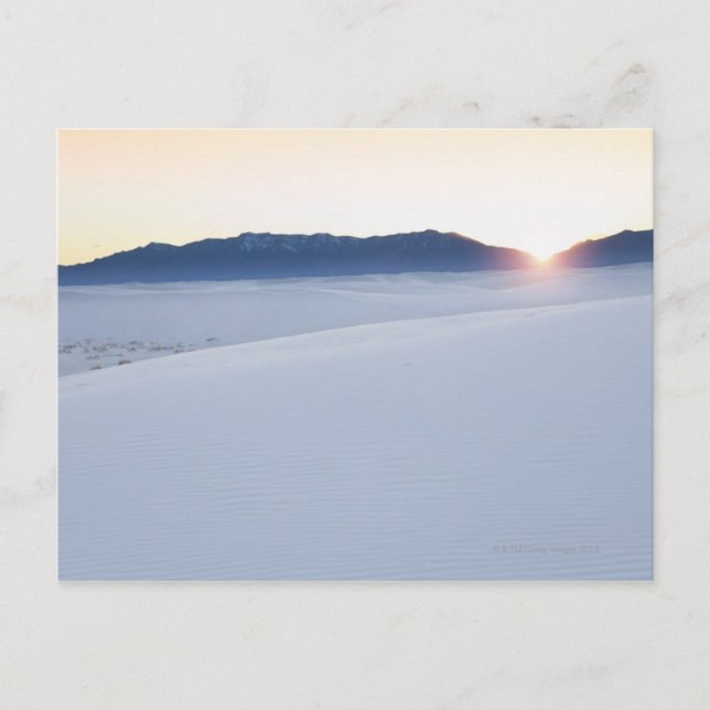 Desert Sand Dunes 2 Postkarte (Vorderseite)