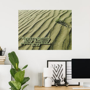 Desert Scripting Inspiration Poster