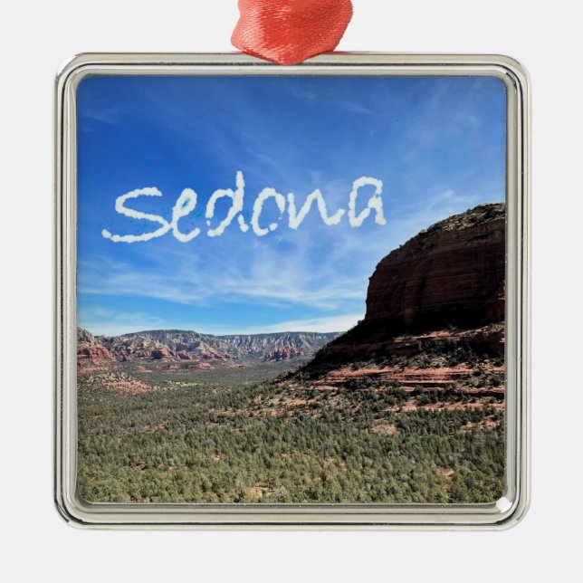 Désert Sedona Arizona Métal Ornement (Devant)