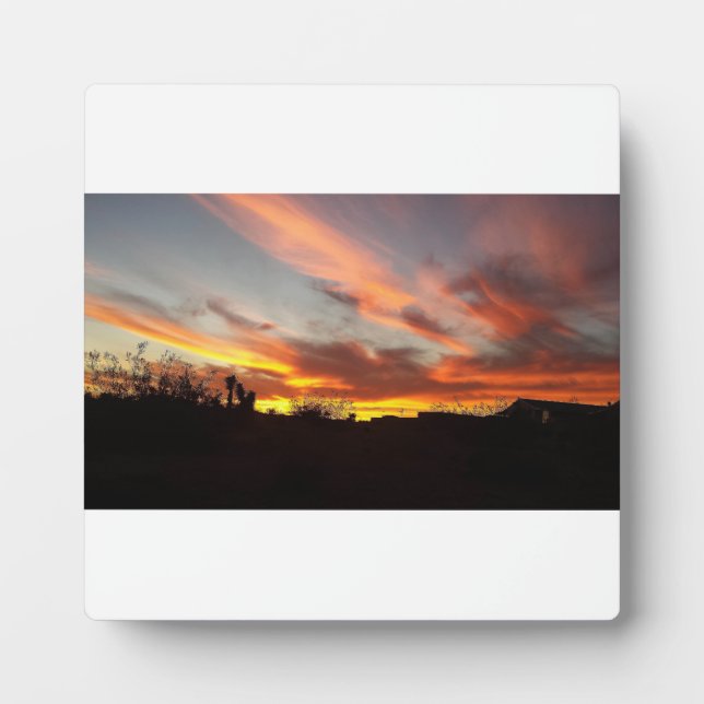 Desert Sky Fotoplatte (Vorderseite)