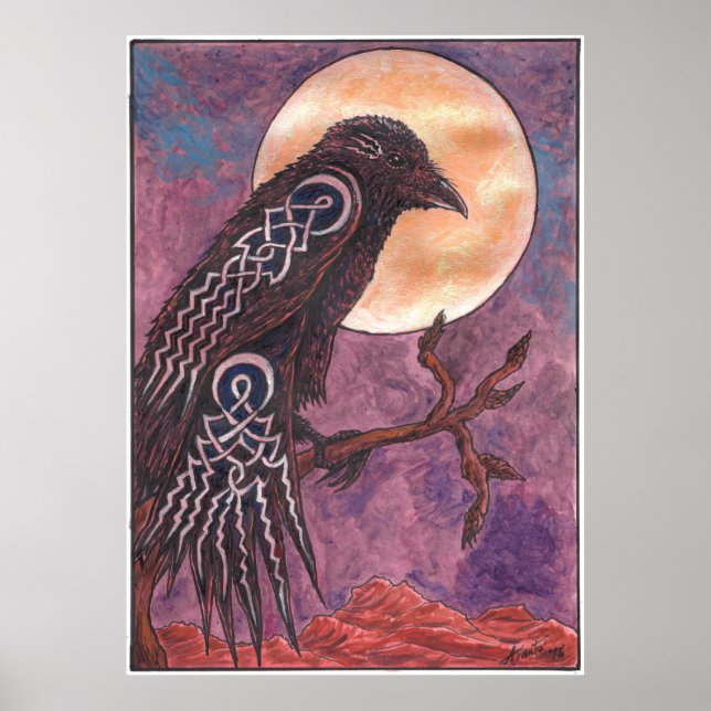 "Desert Solitaire" Poster (Vorne)