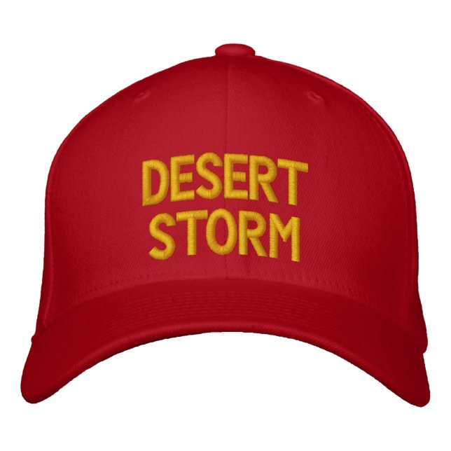 DESERT STORM BESTICKTE KAPPE (Vorderseite)