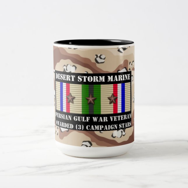 DESERT STORM MARINE 3 STERNE TASSE (Mittel)
