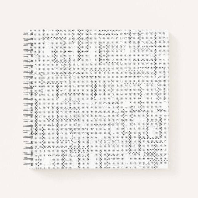 Desert Storm, Snow Drift, Dawn PinkSpiral Notebook Notizbuch (Vorderseite)