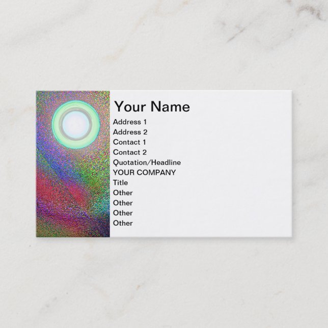 Desert Sun Visitenkarte (Vorderseite)