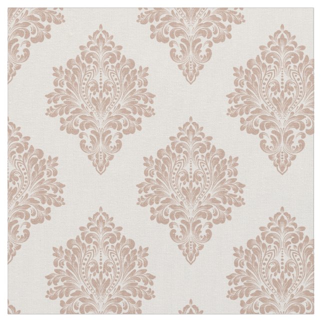 Desert Tones Damask Stoff (Nahaufnahme)