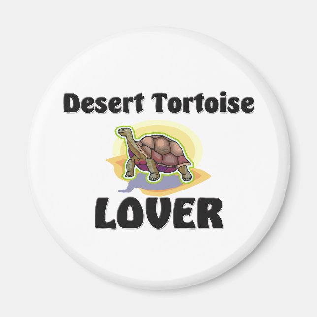 Desert Tortoise Lover Magnet (Vorne)