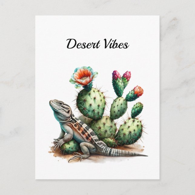 Desert Vibes Postkarte (Vorderseite)