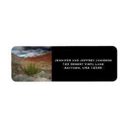 Desert Vista Rücksendeadressen-Aufkleber