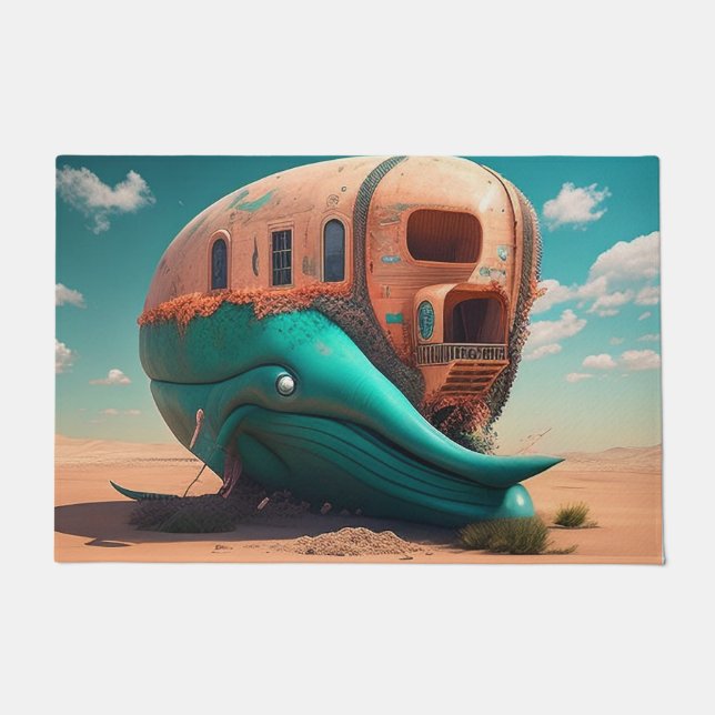 Desert Whale House Fußmatte (Vorderseite)