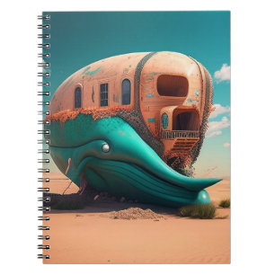 Desert Whale House Notizblock