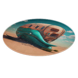 Desert Whale House Schneidebrett