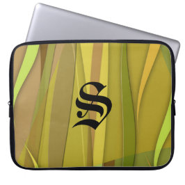 Desert Zephyr Mit Monogramm Laptopschutzhülle