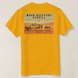 Desertfahrzeugbergung Abschleppwagen Service anpas T-Shirt