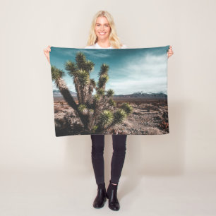 Deserts Cholla Cactus Fleecedecke