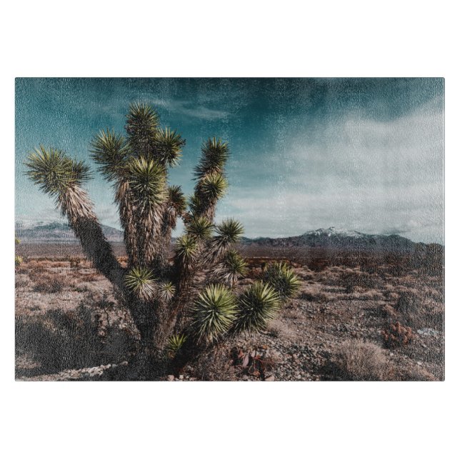 Deserts | Cholla Cactus Schneidebrett (Vorderseite)