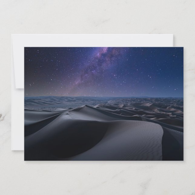 Deserts | Empty Quarter Desert Abu Dhabi Dankeskarte (Vorderseite)
