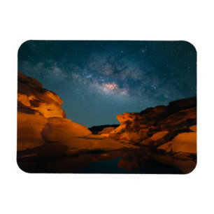 Deserts   Sam Pan Bok Night time Thailand Magnet