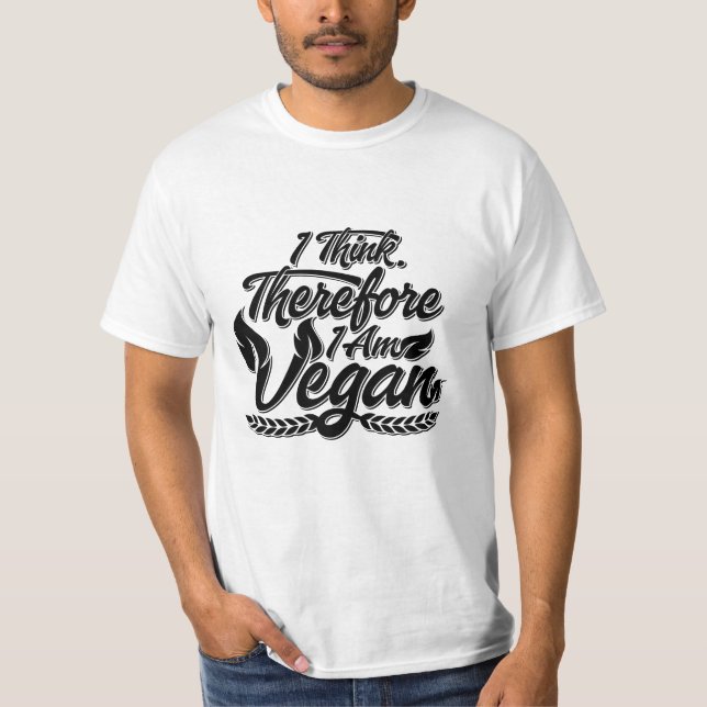 Deshalb bin ich Vegan T-Shirt (Vorderseite)