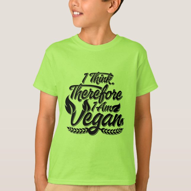 Deshalb bin ich Vegan T-Shirt (Vorderseite)