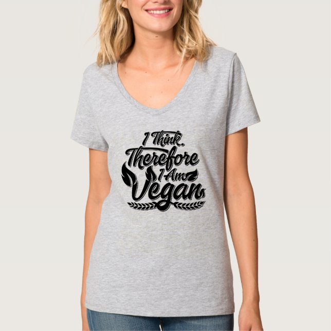 Deshalb bin ich Vegan T-Shirt (Vorderseite)