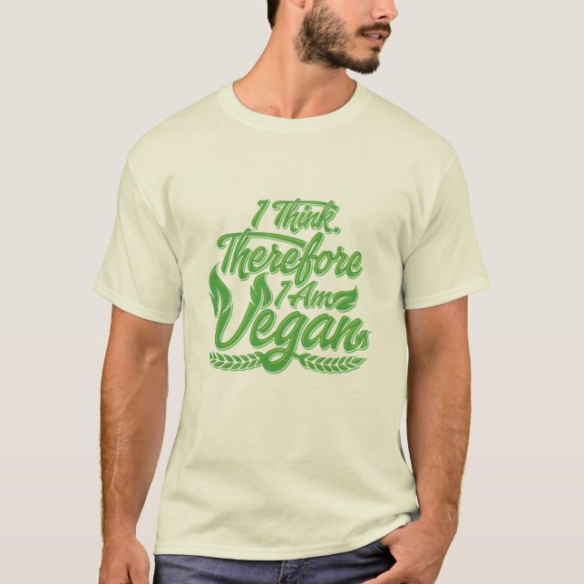 Deshalb bin ich Vegan T-Shirt (Vorderseite)
