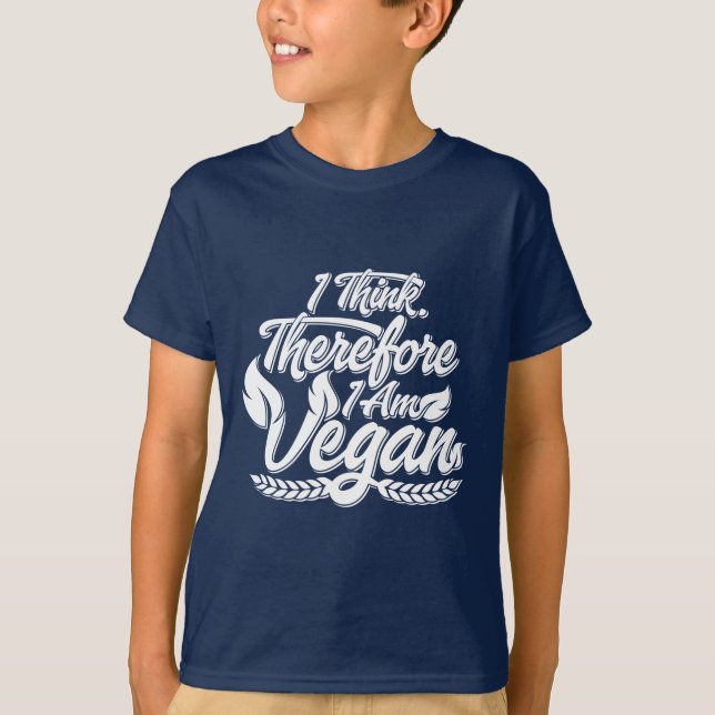 Deshalb bin ich Vegan T-Shirt (Vorderseite)