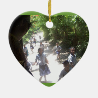 Deshalb gehen wir! keramik ornament