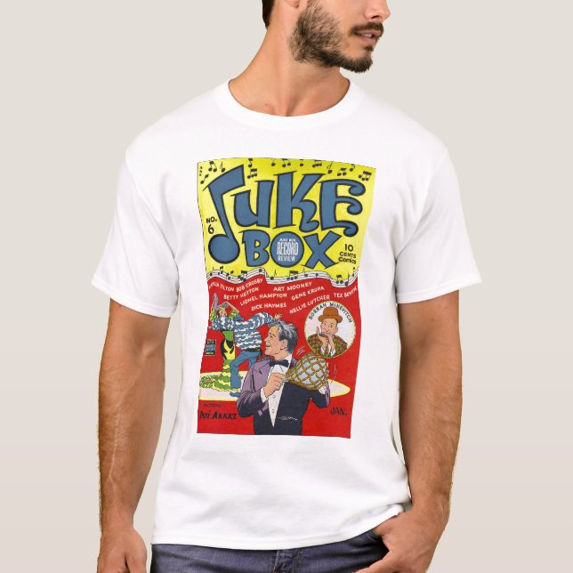 Desi Arnaz 1948 Vintager ComicBucheinband T - T-Shirt (Vorderseite)