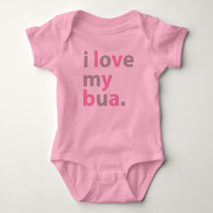 Desi Baby-Bodysuit - i-Liebe mein bua Baby Strampler
