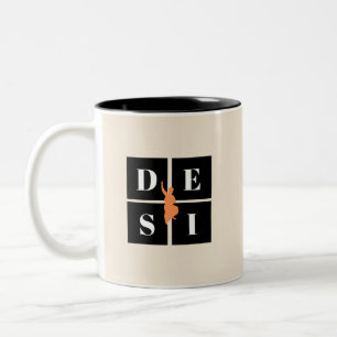 desi india indian Bhangra stolz Zweifarbige Tasse