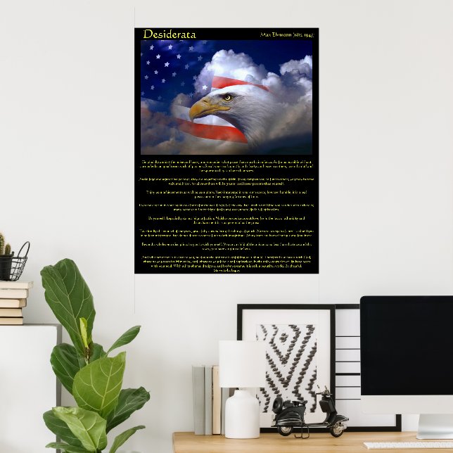Desiderata Bald Eagle 2 Posters (Bureau à domicile)