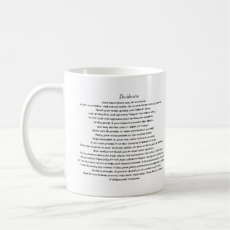DESIDERATA CUSTOM-TASSE KAFFEETASSE