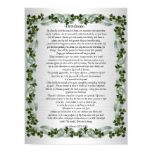 Desiderata "erwünschte Dinge" Prosa irischen Hinte