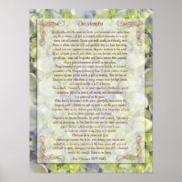 Desiderata "erwünschte Dinge", Prosa