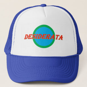 DESIDERATA Hat Truckerkappe