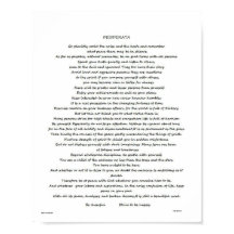 DESIDERATA MAX EHRMANN POSTER
