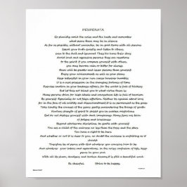 DESIDERATA MAX EHRMANN POSTER