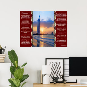 Desiderata Ocean Sky Scape Posters