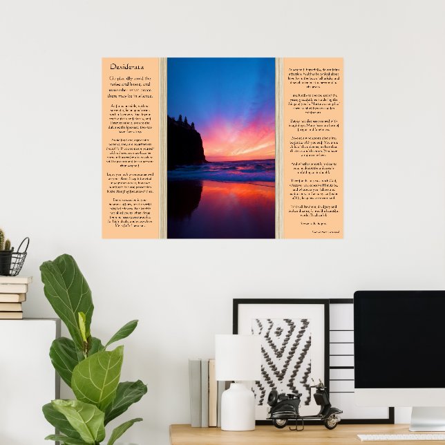 Desiderata Ocean Sky Scape Posters 2 (Bureau à domicile)
