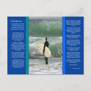 DESIDERATA Surfer La Carte Postale Wave