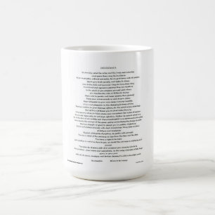 DESIDERATA-TASSE KAFFEETASSE