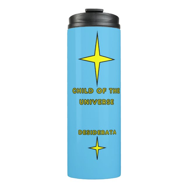 DESIDERATA Tumbler Thermosbecher (Vorderseite)