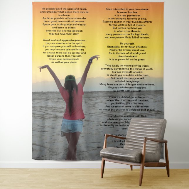 Desiderata Wandteppich (Beispiel)